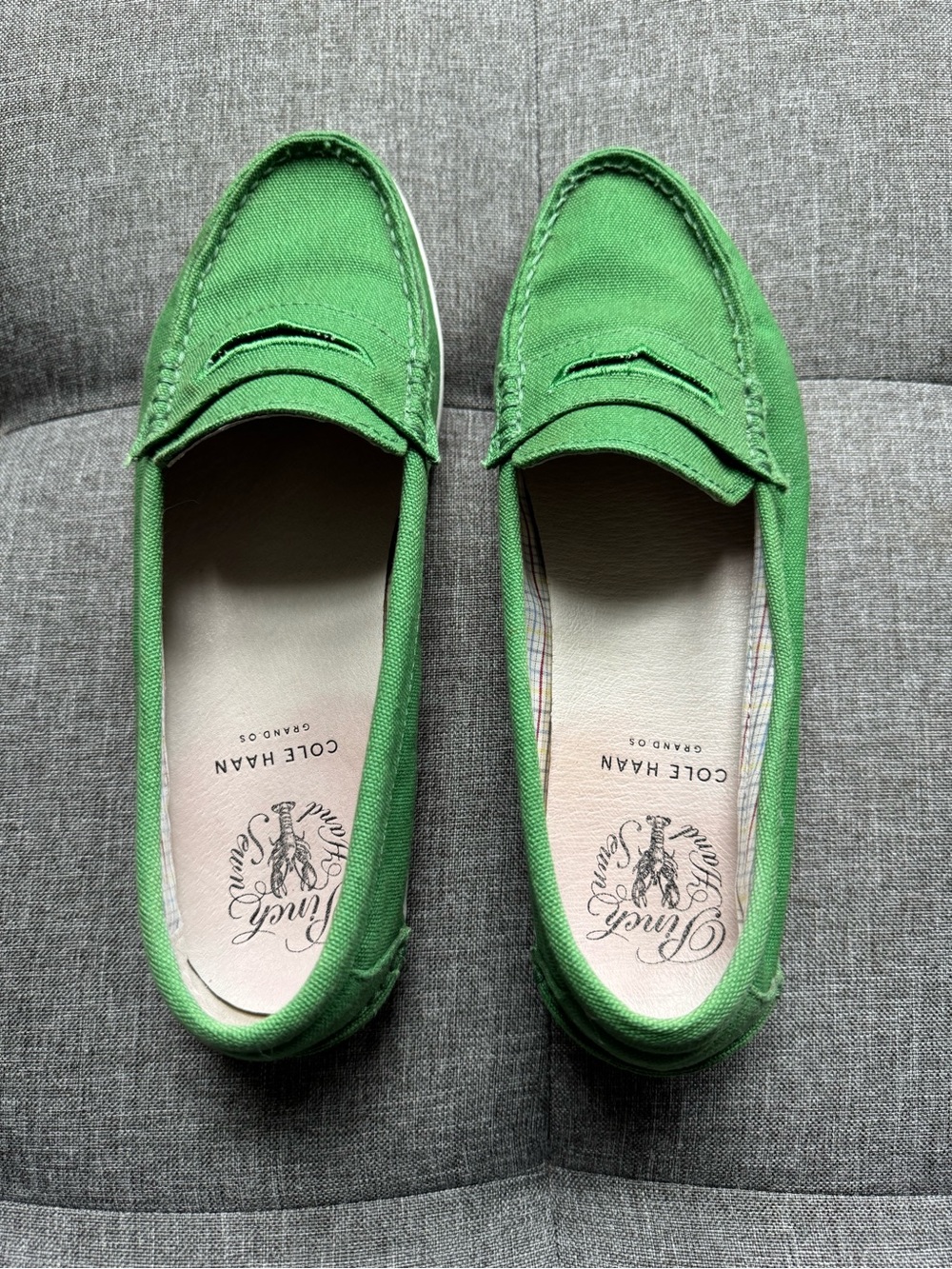 Cole Haan Women’s Canvas Loafers - Size 8